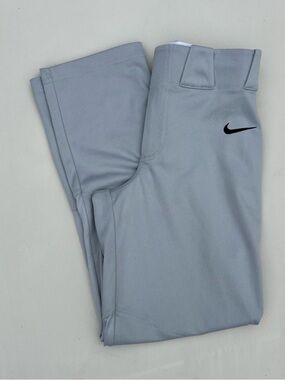 Nike Youth Vapor Select Grey Gray Baseball Pants Size XL New Without Tags